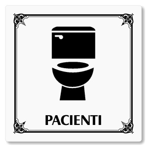 WC pacienti, 118x118mm, bílá, Nebraska